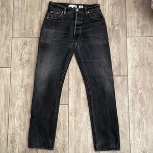 Redone x Levi Size:26 Black Jean
